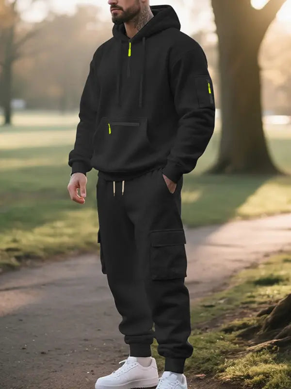 Varrikon - طقم أنيق من قطعتين بغطاء للرأس