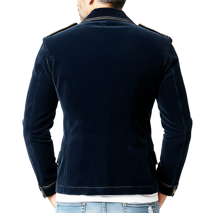 Jaxeran - طول القدم معطف أنيق غير رسمي