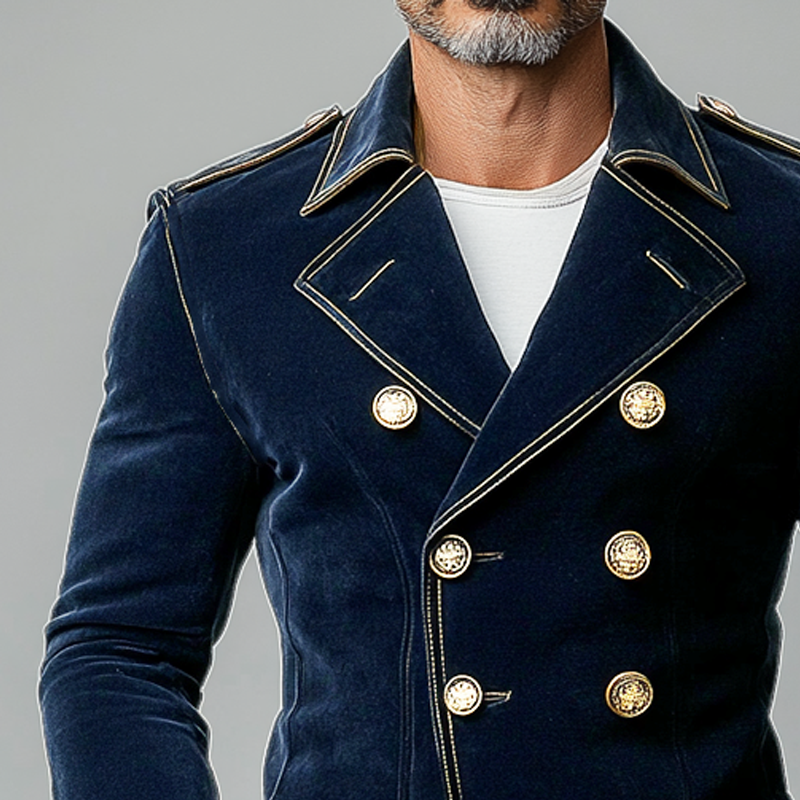 Jaxeran - طول القدم معطف أنيق غير رسمي