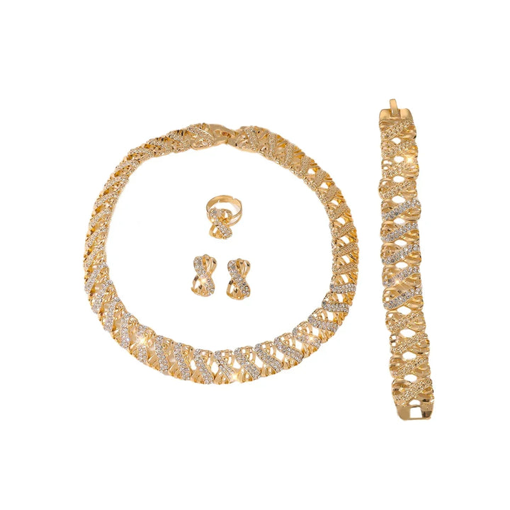 Soraline - مجموعة مجوهرات ملتوية