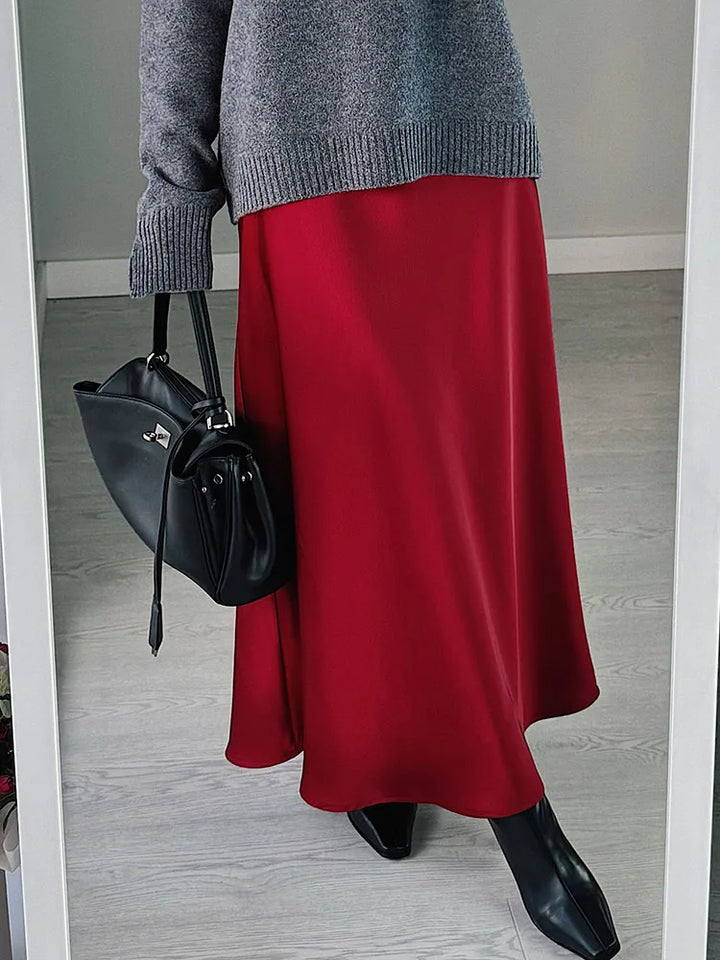 Seravinna -تنورة ماكسي أنيقة وعصرية