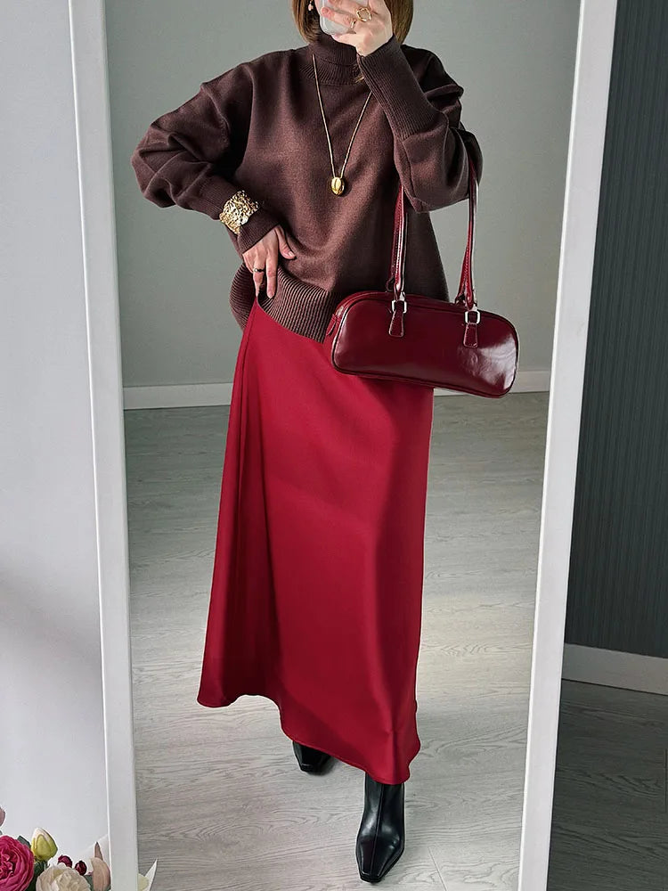 Seravinna -تنورة ماكسي أنيقة وعصرية