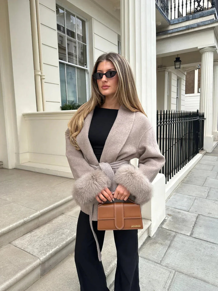 Aravynra - معطف أنيق غير رسمي